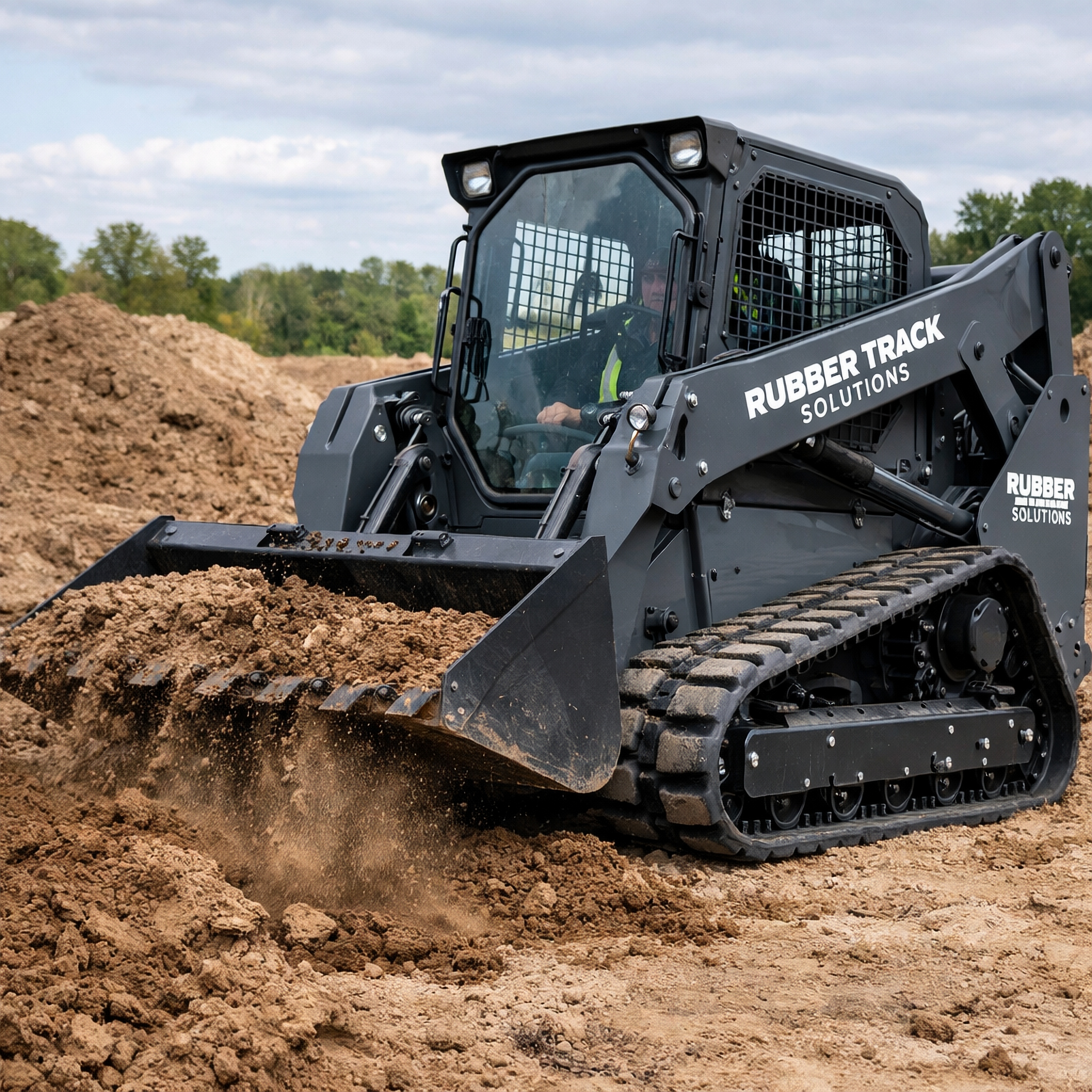 3 Advantages Rubber Tracks for Skid Steers Give You