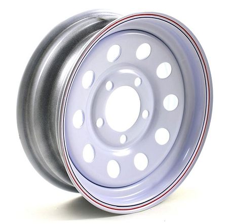 14X5.5 5-4.5 MODULAR STYLE WHITE